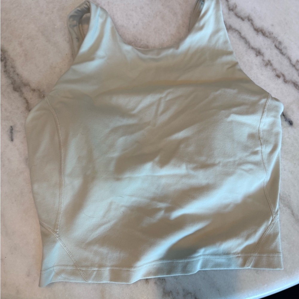 Align high neck tank top